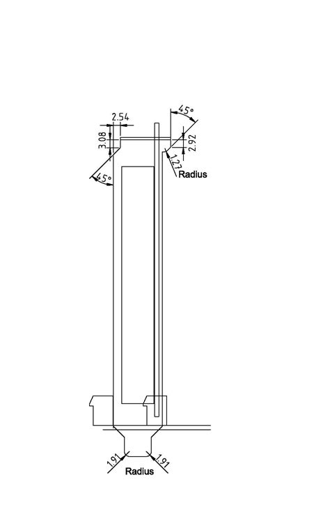 rear io bracket drawing guide